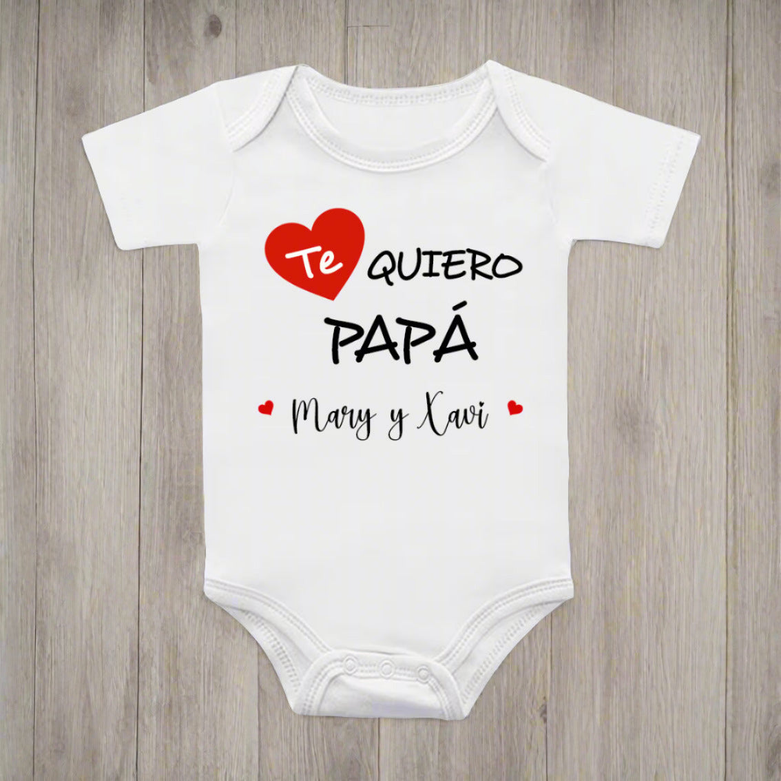 Body para bebé "Te quiero"