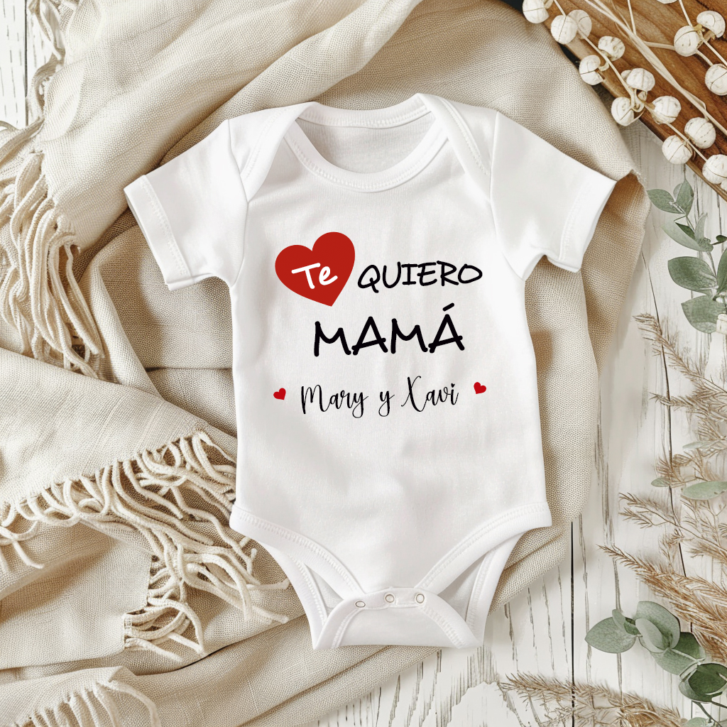 Body para bebé "Te quiero"