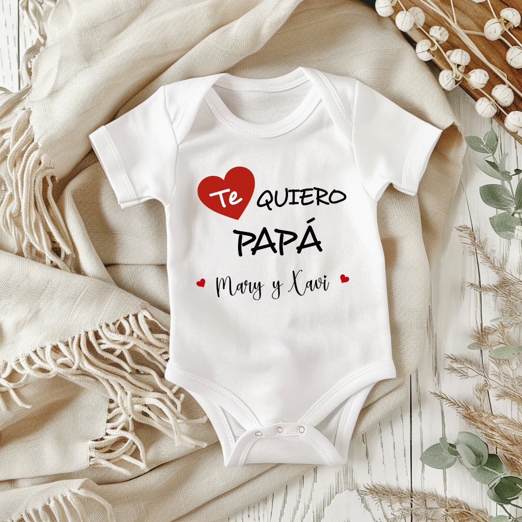 Body para bebé "Te quiero"