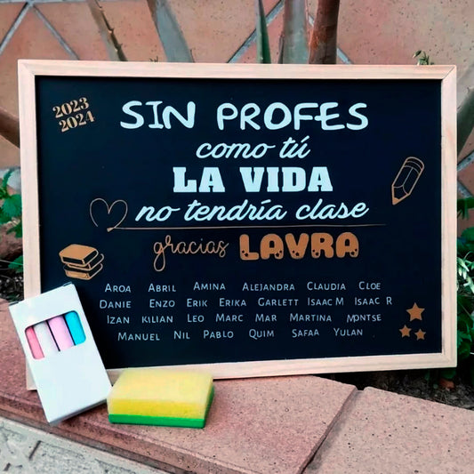 Pizarra personalizada profes