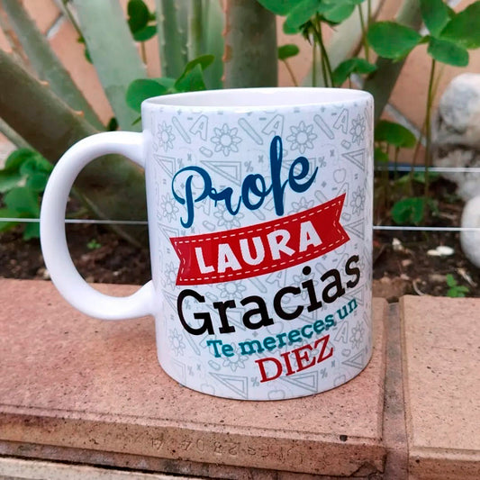 Taza personalizada profes