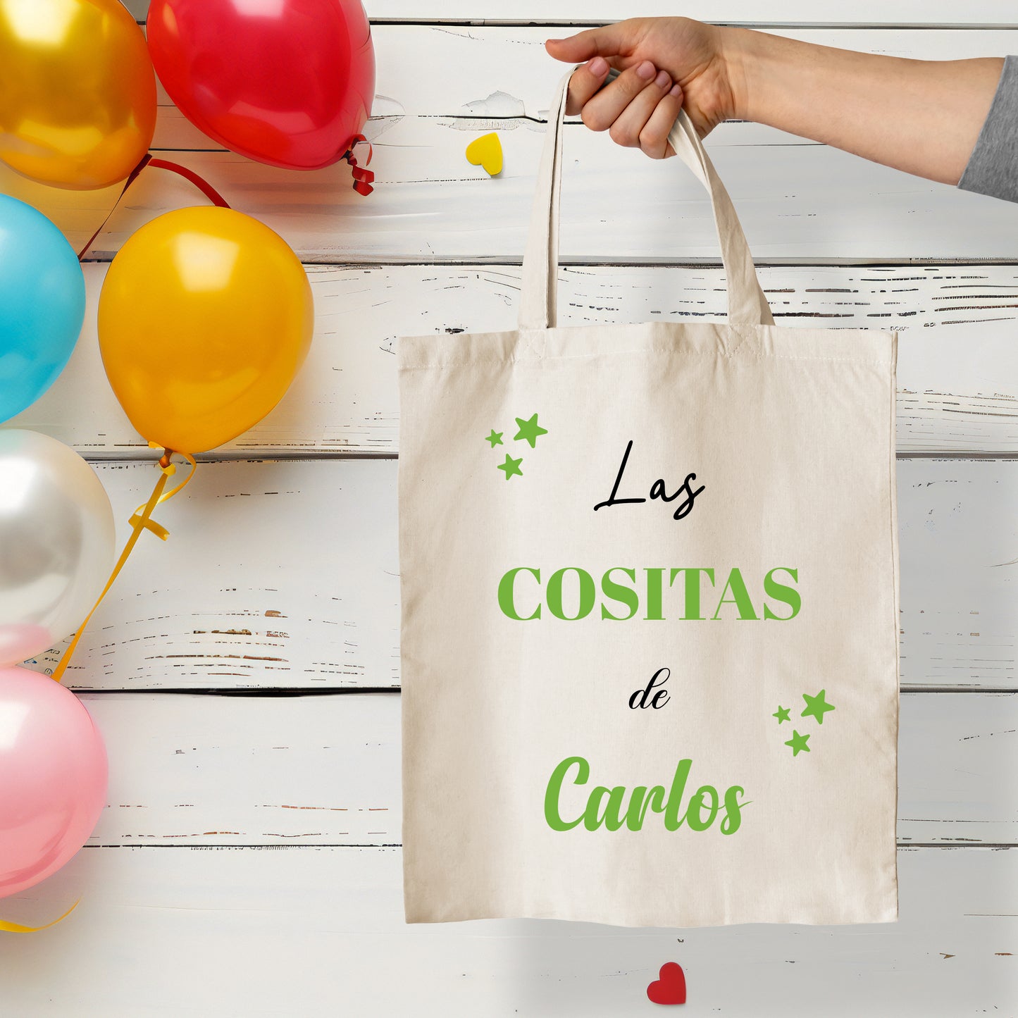 Bolsa totebag infantil "Las cositas de..."